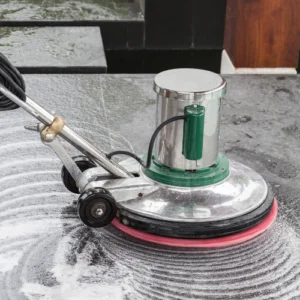 Professional floor buffing and polishing service
